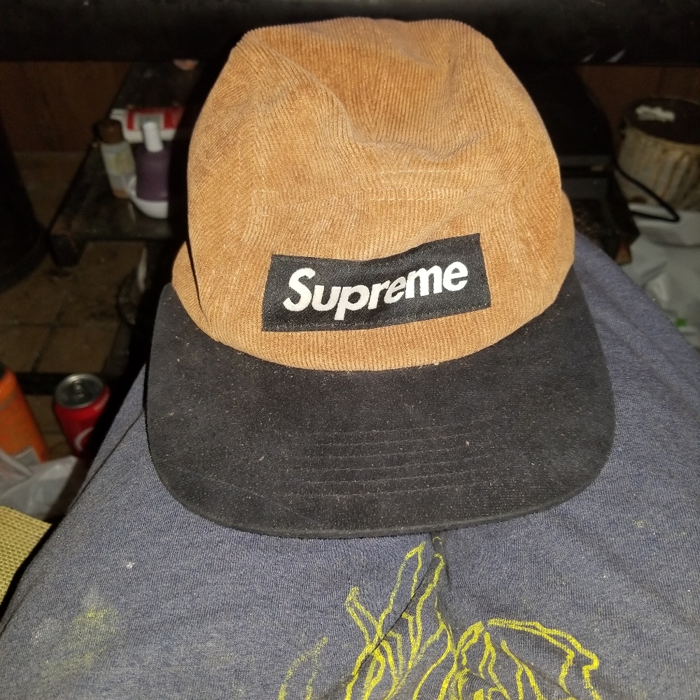 Authentic supreme box logo camper hat